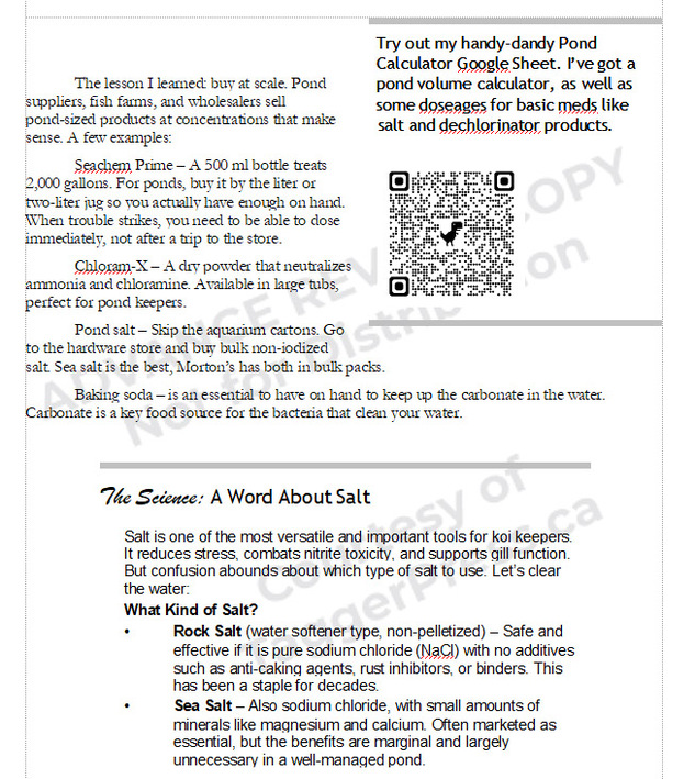 External tools and references available by QR code.